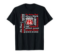 Iconic U S Highway 66 100 Year T-Shirt - Unique Graphic for Adults - T-Shirt, Sweatshirt, Hoodie