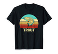 Sunset Trout T-Shirt - Minimalist Print Unisex - T-Shirt, Sweatshirt, Hoodie