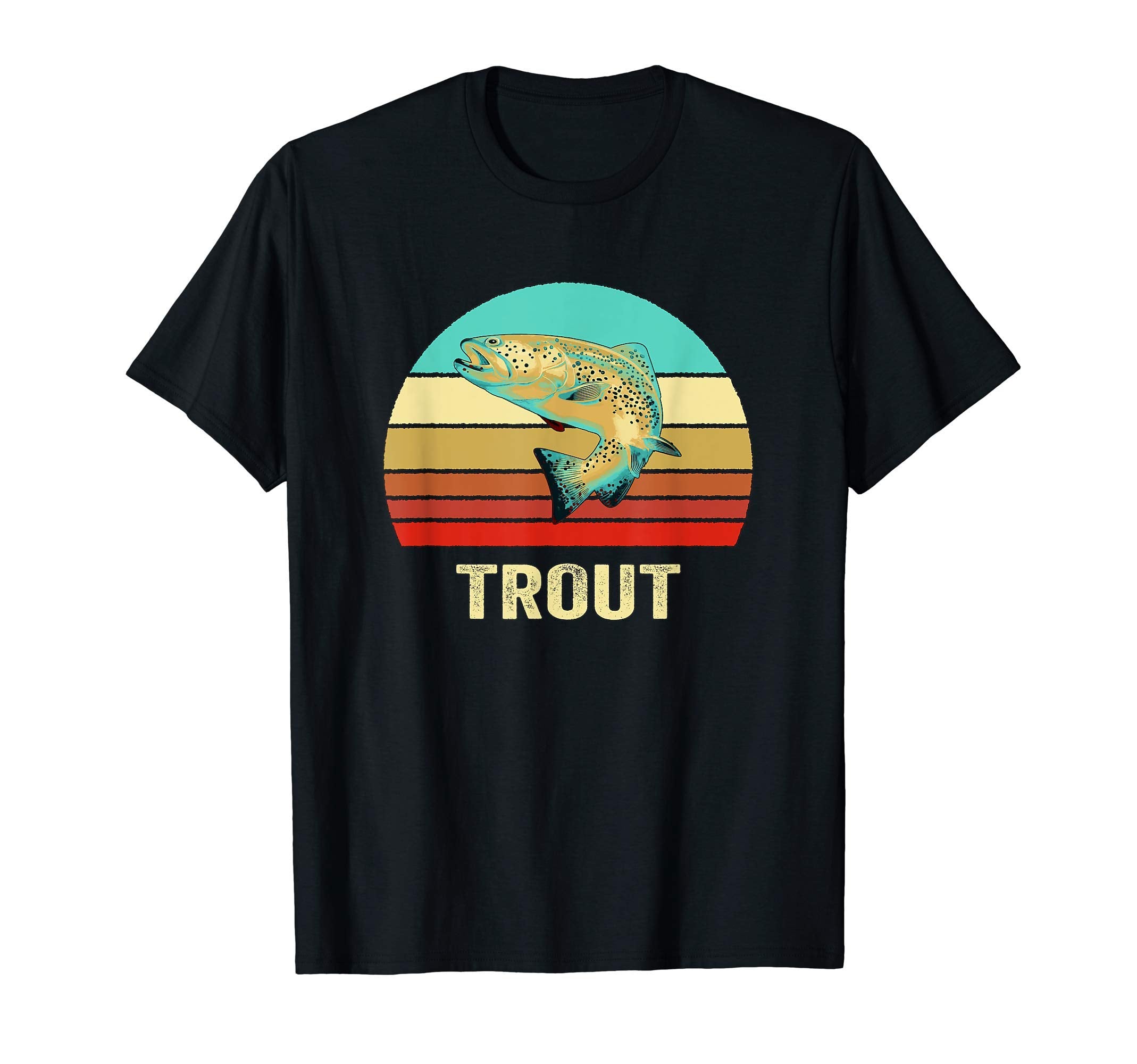 Sunset Trout T-Shirt - Minimalist Print Unisex - T-Shirt, Sweatshirt, Hoodie