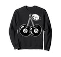 Lucky 8 Ball Black Cherry Lover Sweatshirt - Streetwear Style for Adults - T-Shirt, Sweatshirt, Hoodie