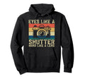 Photo Camera Photographer Flash Hoodie - Minimalist Print for Adults - T-Shirt, Sweatshirt, Hoodie