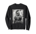 Spartan Helmet Warrior Aesthetic Sweatshirt - Novelty Apparel Men Women - T-Shirt, Sweatshirt, Hoodie