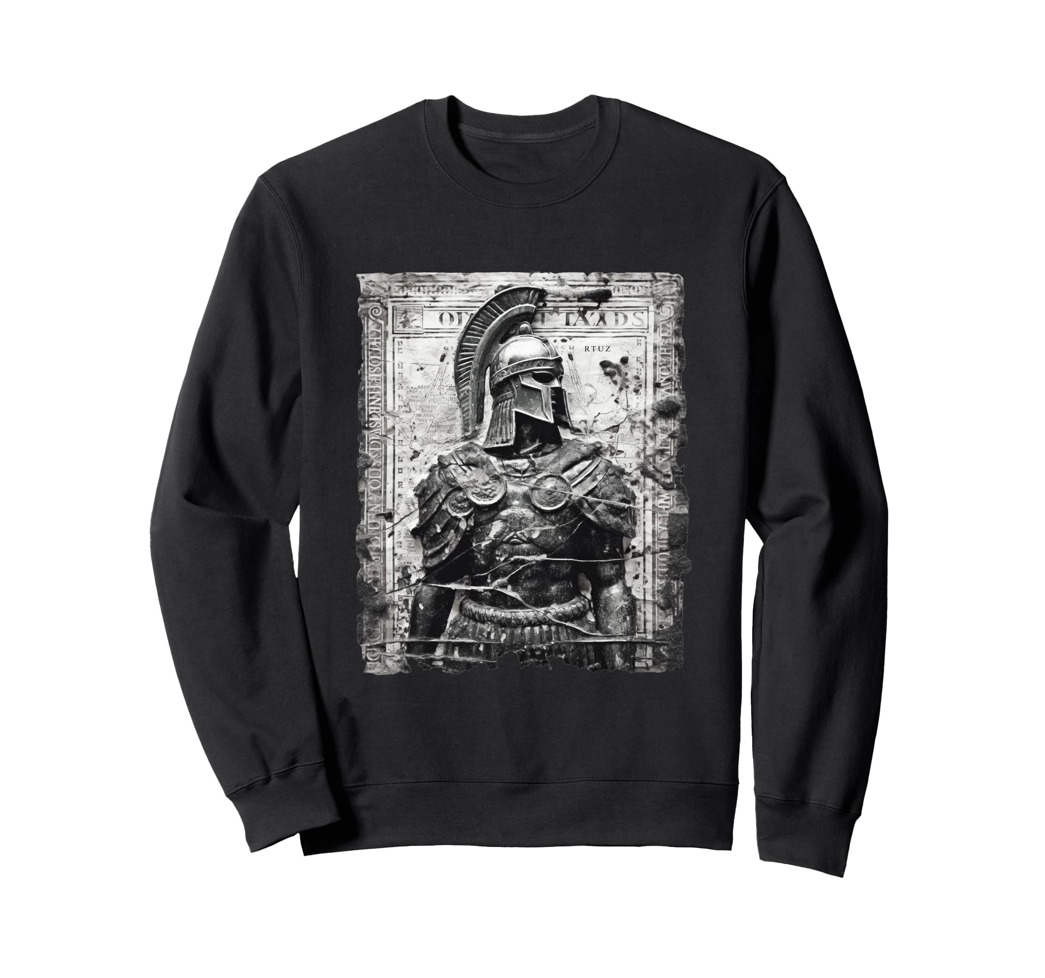 Spartan Helmet Warrior Aesthetic Sweatshirt - Novelty Apparel Men Women - T-Shirt, Sweatshirt, Hoodie