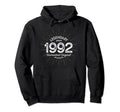 Legendary Since 1992 Birth Year Milestone Hoodie - Trendy Graphic Unisex - T-Shirt, Sweatshirt, Hoodie