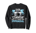 Photo Camera Photographer Flash Sweatshirt - Custom Art Print for Adults - T-Shirt, Sweatshirt, Hoodie