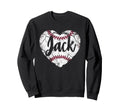 Jack Baseball Personalized Name Sweatshirt - Fun Novelty Design for Adults - T-Shirt, Sweatshirt, Hoodie