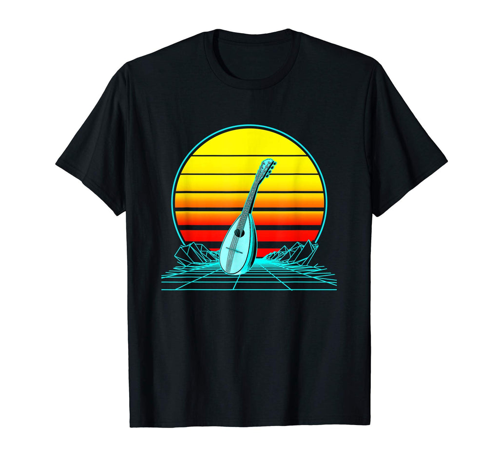 Sunset Mandolin T-Shirt - Unique Graphic for Adults - T-Shirt, Sweatshirt, Hoodie
