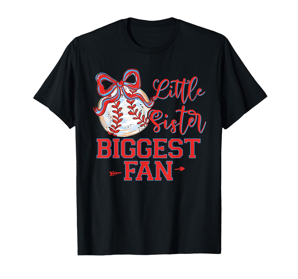 Baseball Sister Coquette Bow Ball T-Shirt - Streetwear Style Unisex - T-Shirt, Sweatshirt, Hoodie