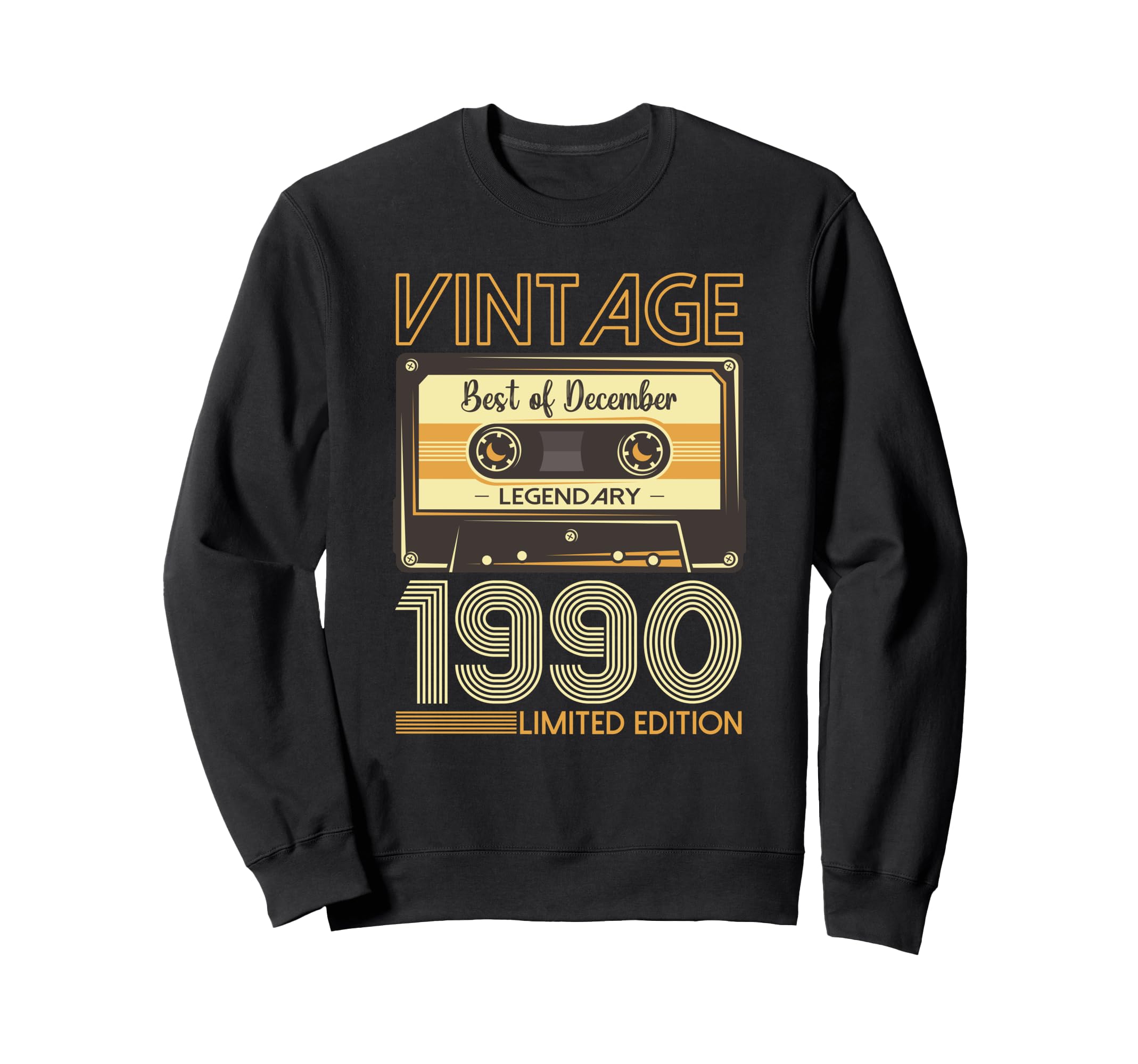 35Th Birthday December 1990 Sweatshirt - Fun Novelty Design Men Women - T-Shirt, Sweatshirt, Hoodie