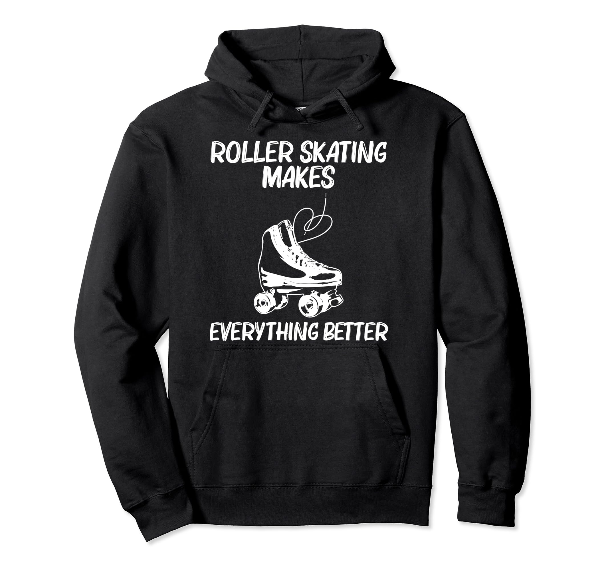 Roller Skating Disco Derby Skates Hoodie - Novelty Apparel for Adults - T-Shirt, Sweatshirt, Hoodie