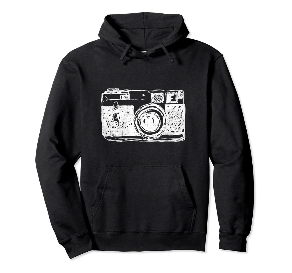 Kawaii Camera Funny Photographer Captures Hoodie - Minimalist Print Unisex - T-Shirt, Sweatshirt, Hoodie
