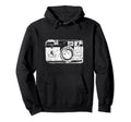 Kawaii Camera Funny Photographer Captures Hoodie - Minimalist Print Unisex - T-Shirt, Sweatshirt, Hoodie