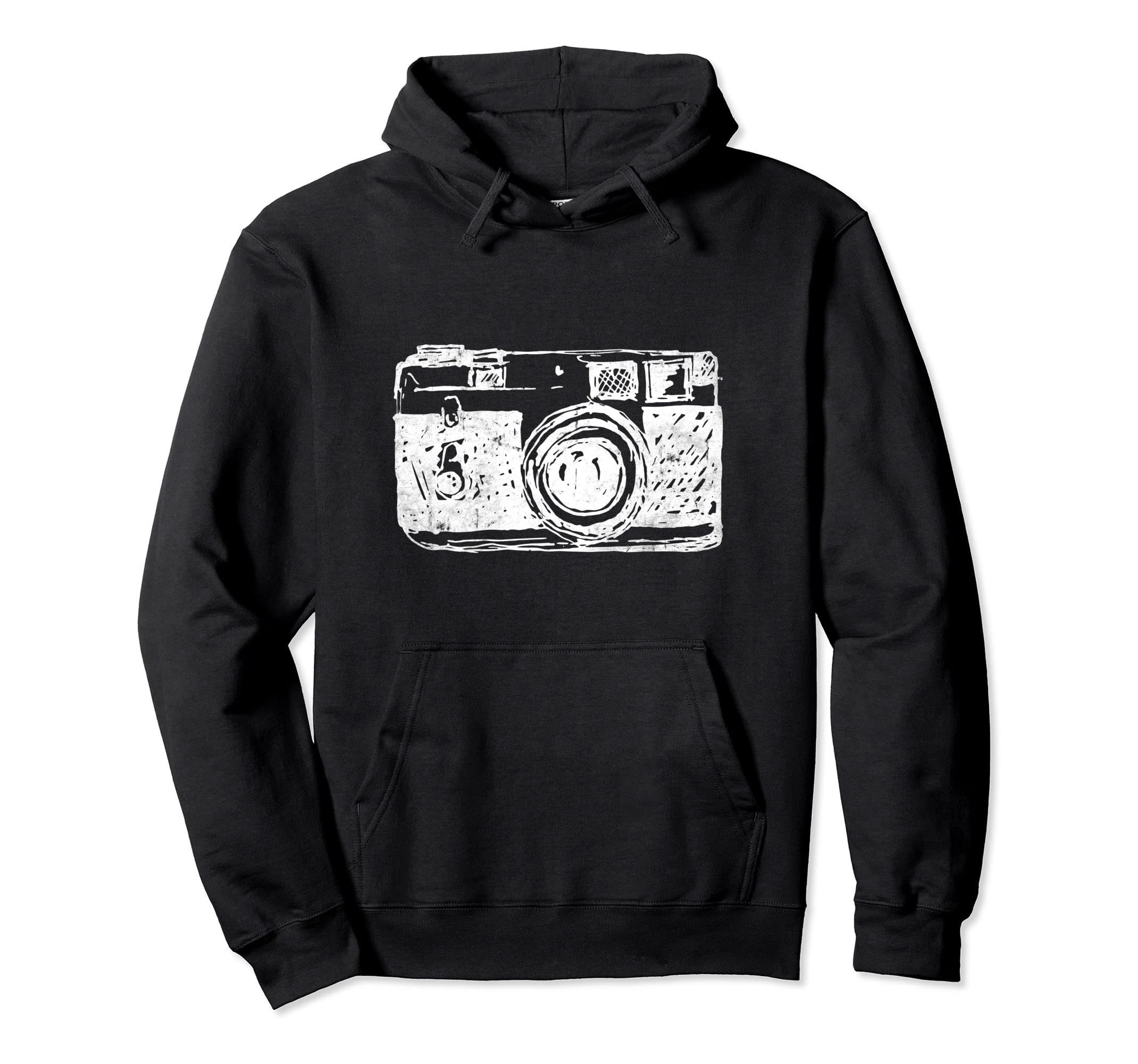 Kawaii Camera Funny Photographer Captures Hoodie - Minimalist Print Unisex - T-Shirt, Sweatshirt, Hoodie