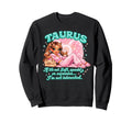 Taurus Bratcore Aesthetic Teal Y2K Sweatshirt - Trendy Graphic Men Women - T-Shirt, Sweatshirt, Hoodie