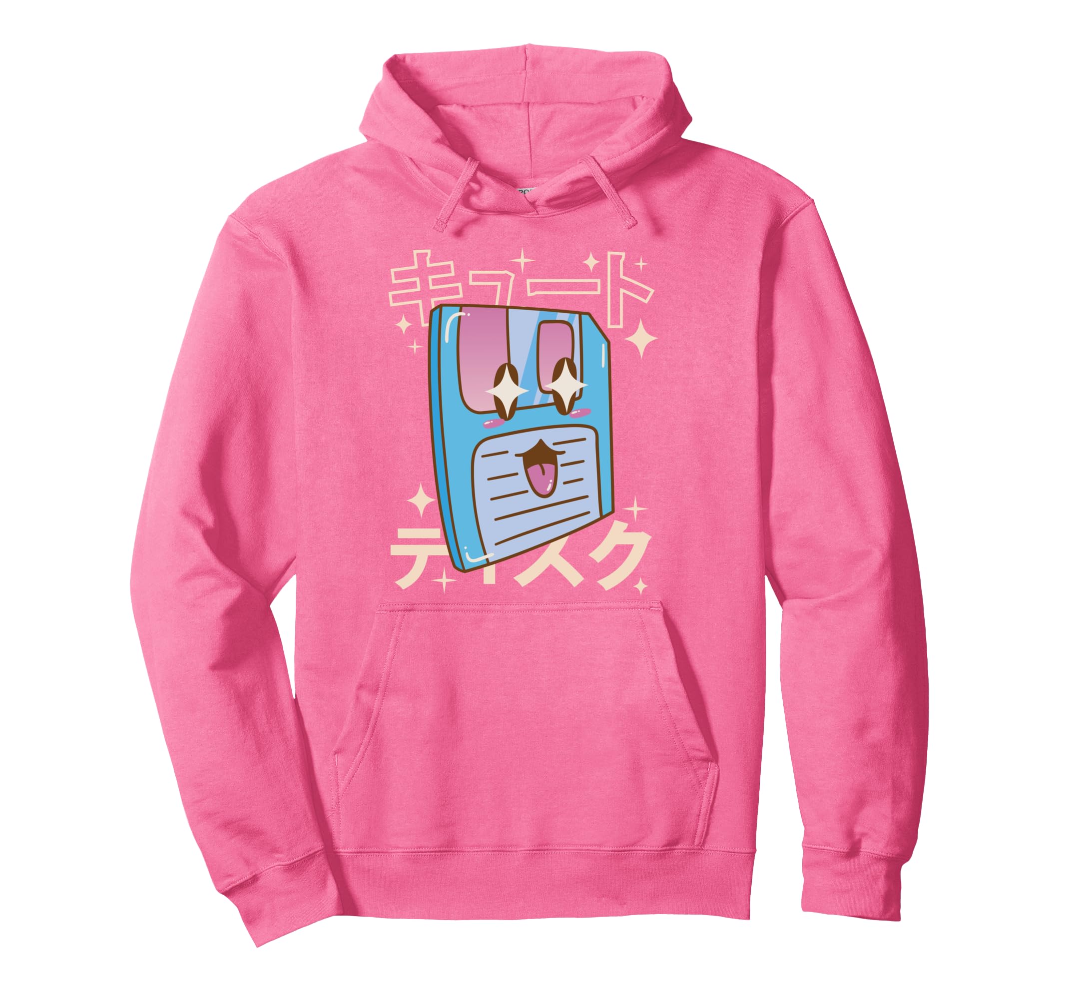 Kawaii Floppy Disk 90S Tech Anime Hoodie - Streetwear Style Unisex - T-Shirt, Sweatshirt, Hoodie