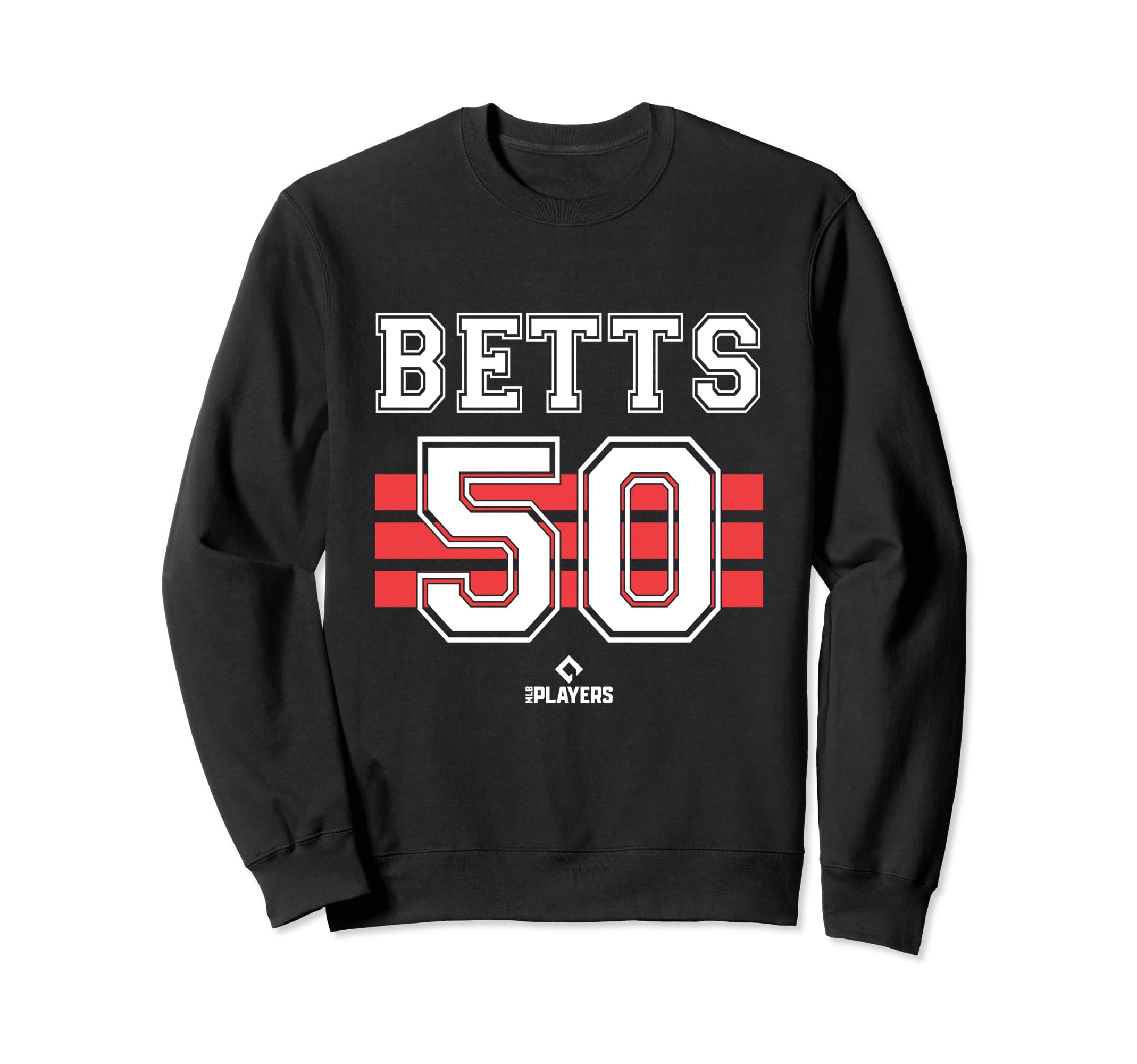 Mookie Betts 50 Mlbpa Los Angeles Sweatshirt - Casual Everyday Wear Unisex - T-Shirt, Sweatshirt, Hoodie
