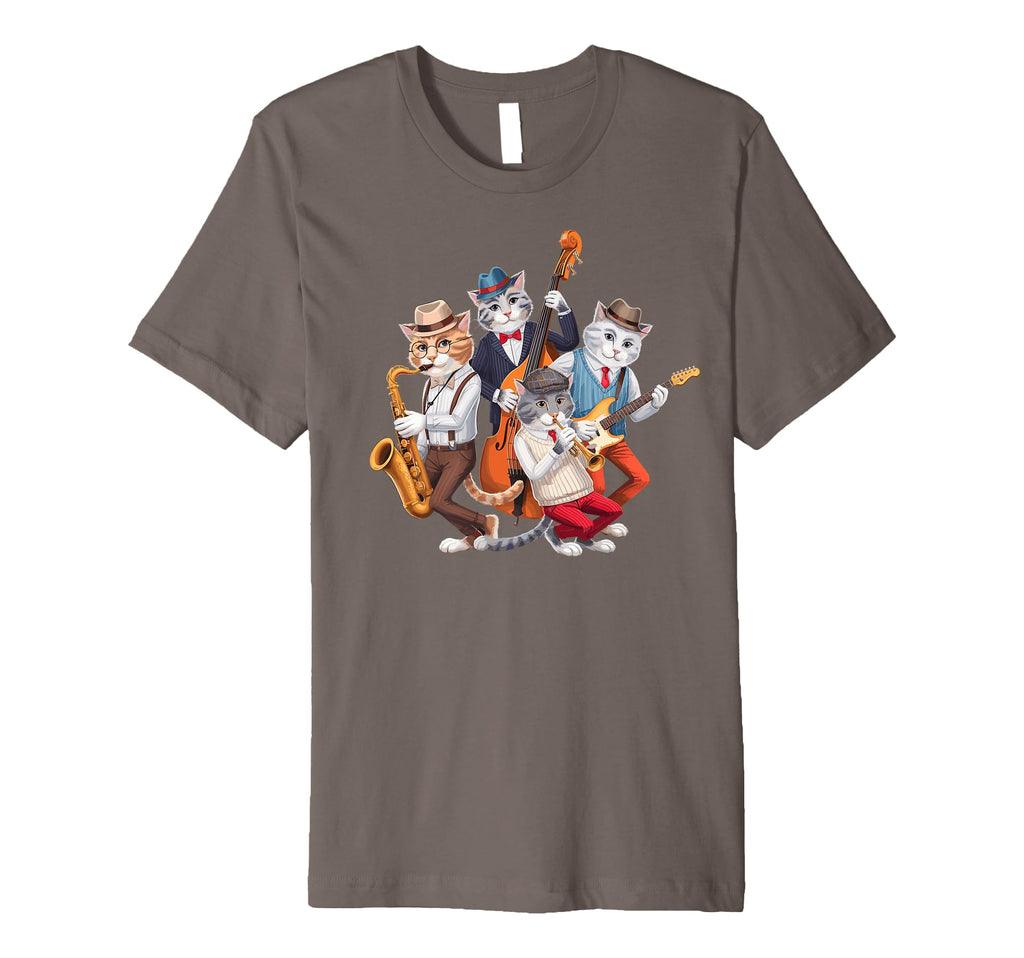 Cat Lover Cat Music Band Cats Musicians T-Shirt - Aesthetic Graphic Unisex - T-Shirt, Sweatshirt, Hoodie