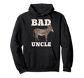 Badass Uncle Funny Pun Hoodie - Unique Graphic Unisex - T-Shirt, Sweatshirt, Hoodie
