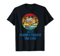 Best Bearded Dragon Dad Ever Sunset T-Shirt - Custom Art Print for Adults - T-Shirt, Sweatshirt, Hoodie