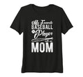 Womens My Favorite Baseball Player T-Shirt - Fun Novelty Design Men Women - T-Shirt, Sweatshirt, Hoodie