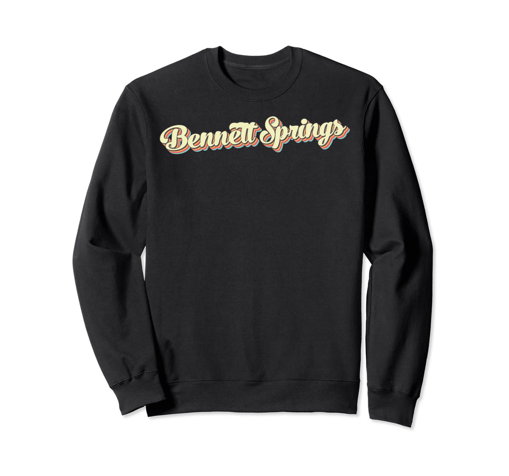 Bennett Springs Art Baseball Font Sweatshirt - Custom Art Print for Adults - T-Shirt, Sweatshirt, Hoodie