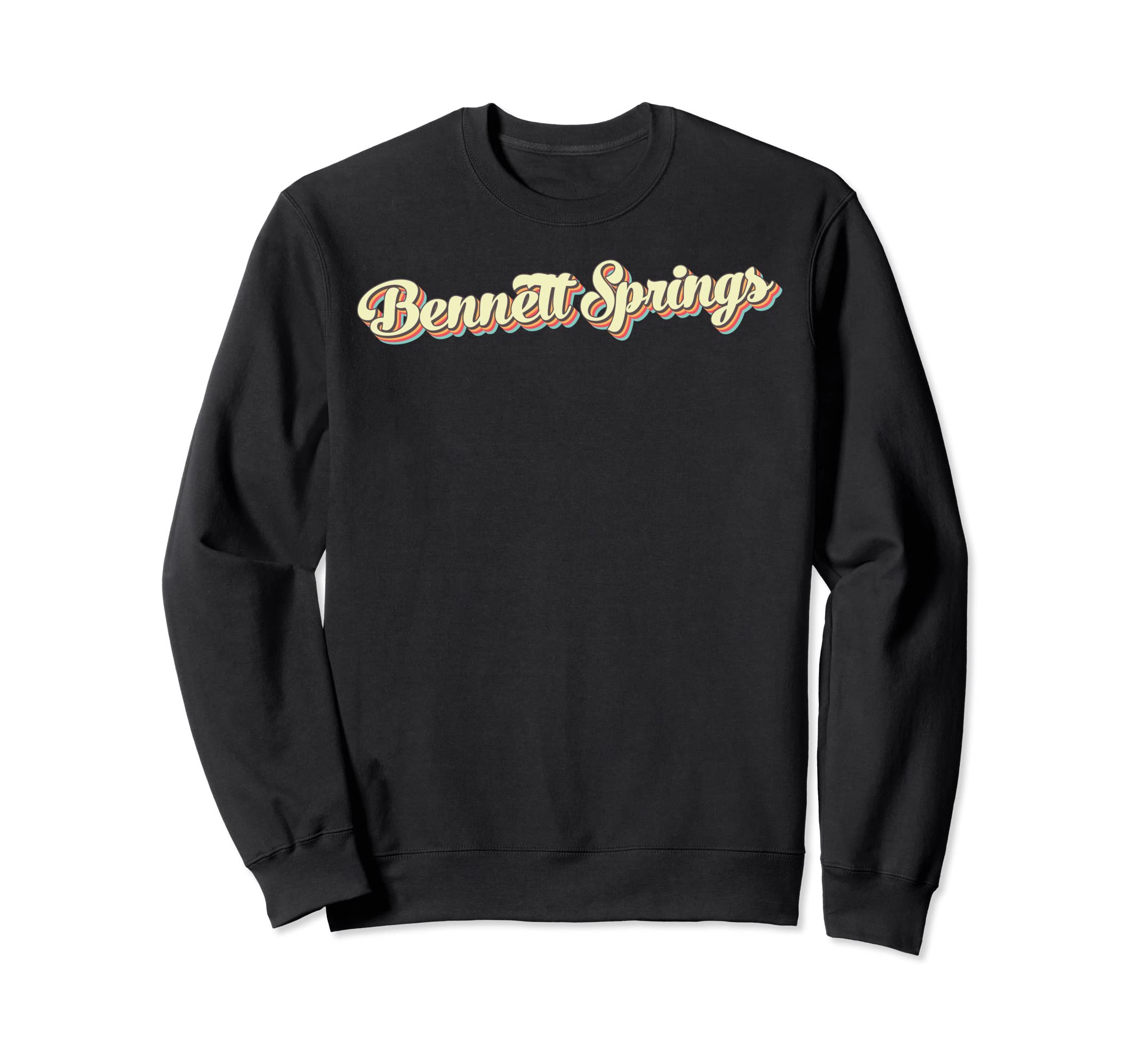 Bennett Springs Art Baseball Font Sweatshirt - Custom Art Print for Adults - T-Shirt, Sweatshirt, Hoodie