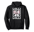 Coquette Baseball Lolli Matching Hoodie - Aesthetic Graphic for Adults - T-Shirt, Sweatshirt, Hoodie