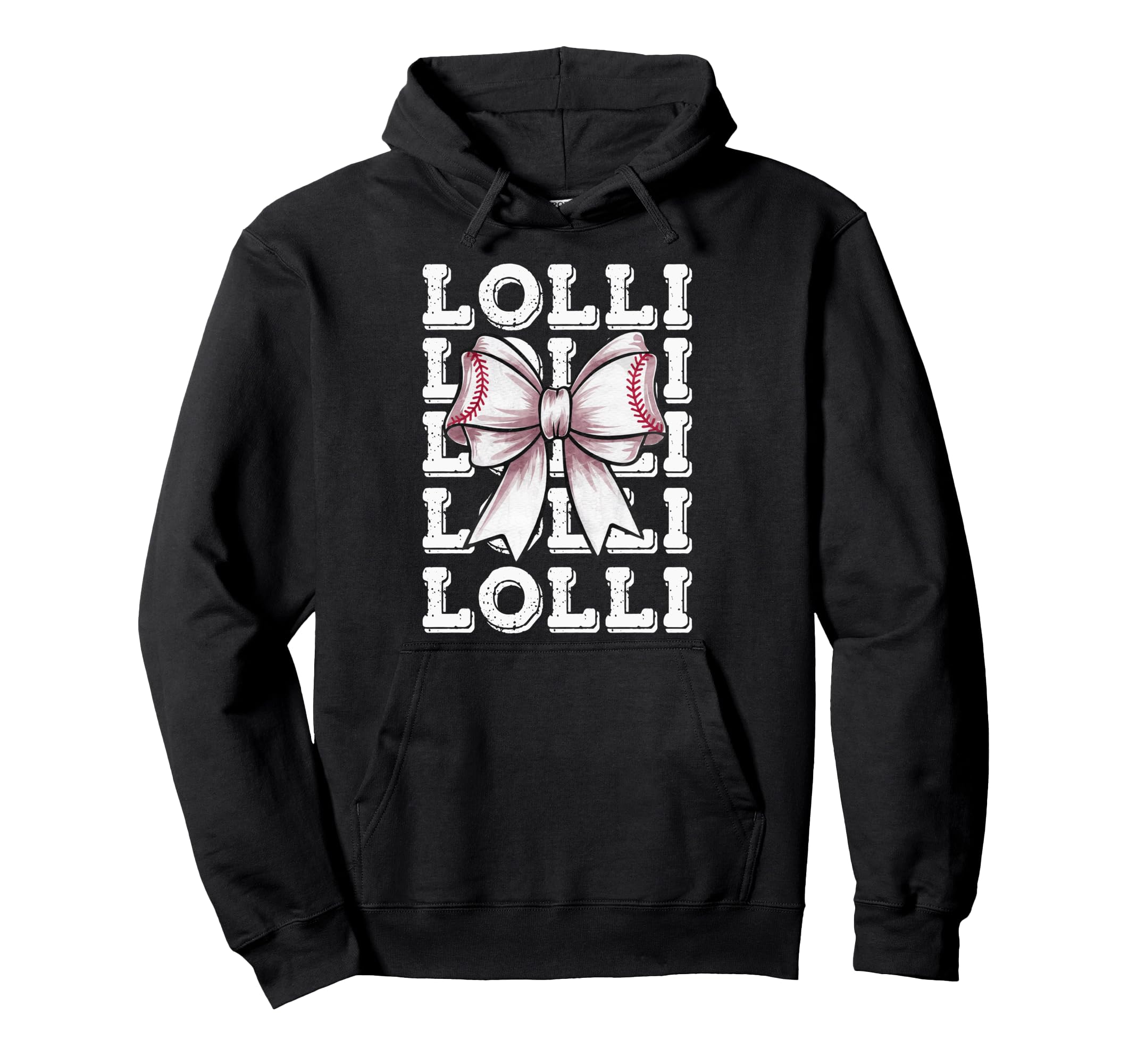 Coquette Baseball Lolli Matching Hoodie - Aesthetic Graphic for Adults - T-Shirt, Sweatshirt, Hoodie