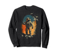 Astronaut Space Distressed 90S Sweatshirt - Streetwear Style for Adults - T-Shirt, Sweatshirt, Hoodie