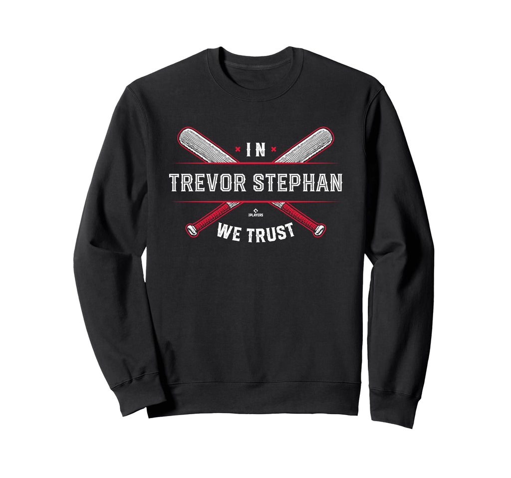 We Trust Trevor Stephan Cleveland Sweatshirt - Minimalist Print for Adults - T-Shirt, Sweatshirt, Hoodie