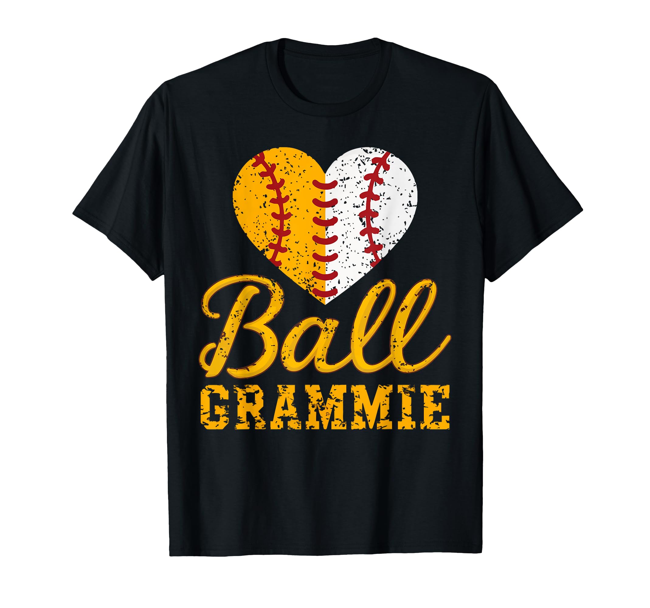 Baseball Grandma Grandmother Granny T-Shirt - Trendy Graphic for Adults - T-Shirt, Sweatshirt, Hoodie