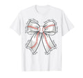Baseball Mom Coquette Bow Baseball Mama T-Shirt - Trendy Graphic Men Women - T-Shirt, Sweatshirt, Hoodie