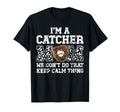Im Baseball Catcher Mom Baseball Catcher T-Shirt - Minimalist Print Unisex - T-Shirt, Sweatshirt, Hoodie