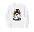 Mom Busy Raising Ballers Mom Sweatshirt - Aesthetic Graphic for Adults - T-Shirt, Sweatshirt, Hoodie
