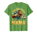 Loud And Proud Mama Baseball Mom T-Shirt - Novelty Apparel Unisex - T-Shirt, Sweatshirt, Hoodie