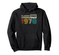 1978 Birthday 1978 Cassette Tape Hoodie - Graphic Print Unisex - T-Shirt, Sweatshirt, Hoodie