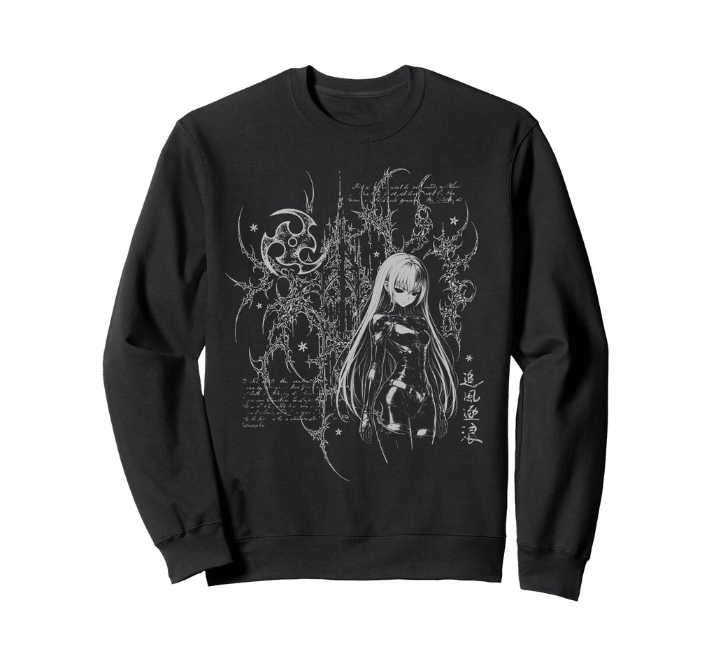 Y2K Grunge Anime Goth Alt Sigilism Sweatshirt - Fun Novelty Design Unisex - T-Shirt, Sweatshirt, Hoodie