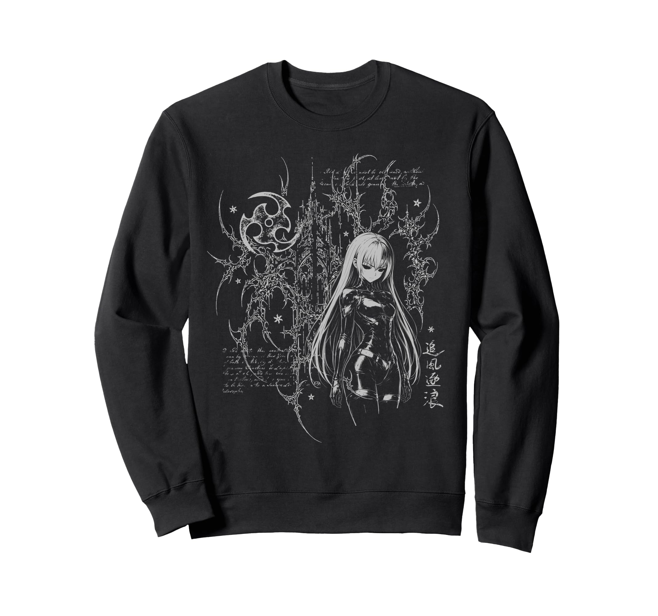 Y2K Grunge Anime Goth Alt Sigilism Sweatshirt - Fun Novelty Design Unisex - T-Shirt, Sweatshirt, Hoodie