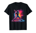 Baseball Batter Art Sunset And Palm T-Shirt - Fun Novelty Design Unisex - T-Shirt, Sweatshirt, Hoodie