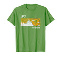 Ski Wyoming Distressed Skiing T-Shirt - Streetwear Style for Adults - T-Shirt, Sweatshirt, Hoodie