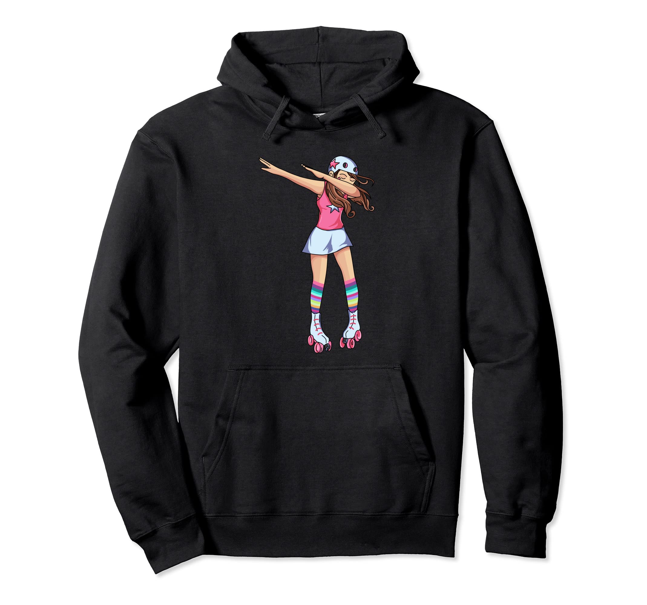 Dabbing Roller Skate Roller Skating Hoodie - Streetwear Style for Adults - T-Shirt, Sweatshirt, Hoodie