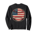 4Th July Patriotic American Flag Sweatshirt - Casual Everyday Wear Unisex - T-Shirt, Sweatshirt, Hoodie