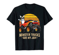 Dog Monster Truck Are My Jam Sunset Gift T-Shirt - Unique Graphic Men Women - T-Shirt, Sweatshirt, Hoodie
