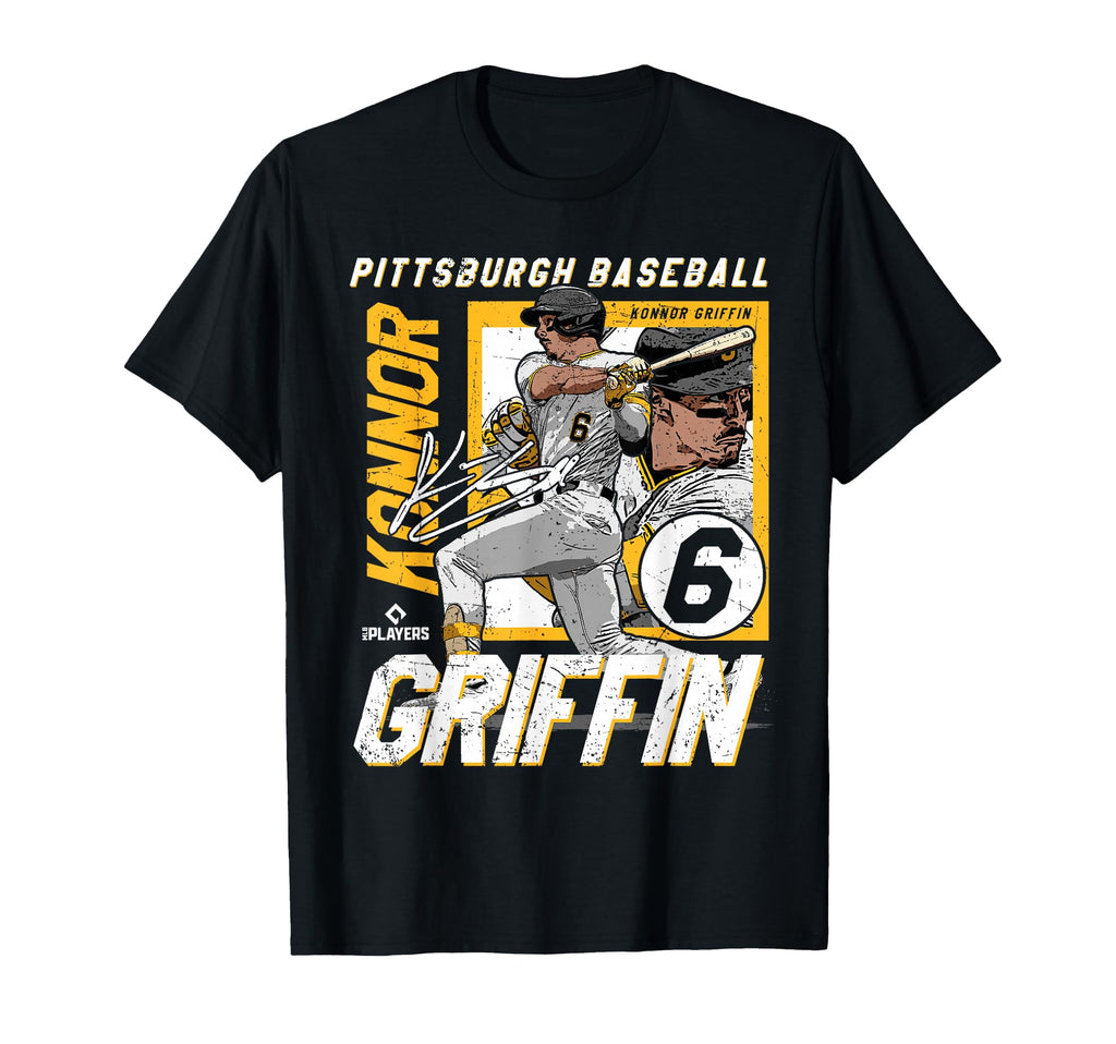 Konnor Griffin Pittsburgh Mlb T-Shirt - Casual Everyday Wear Unisex - T-Shirt, Sweatshirt, Hoodie