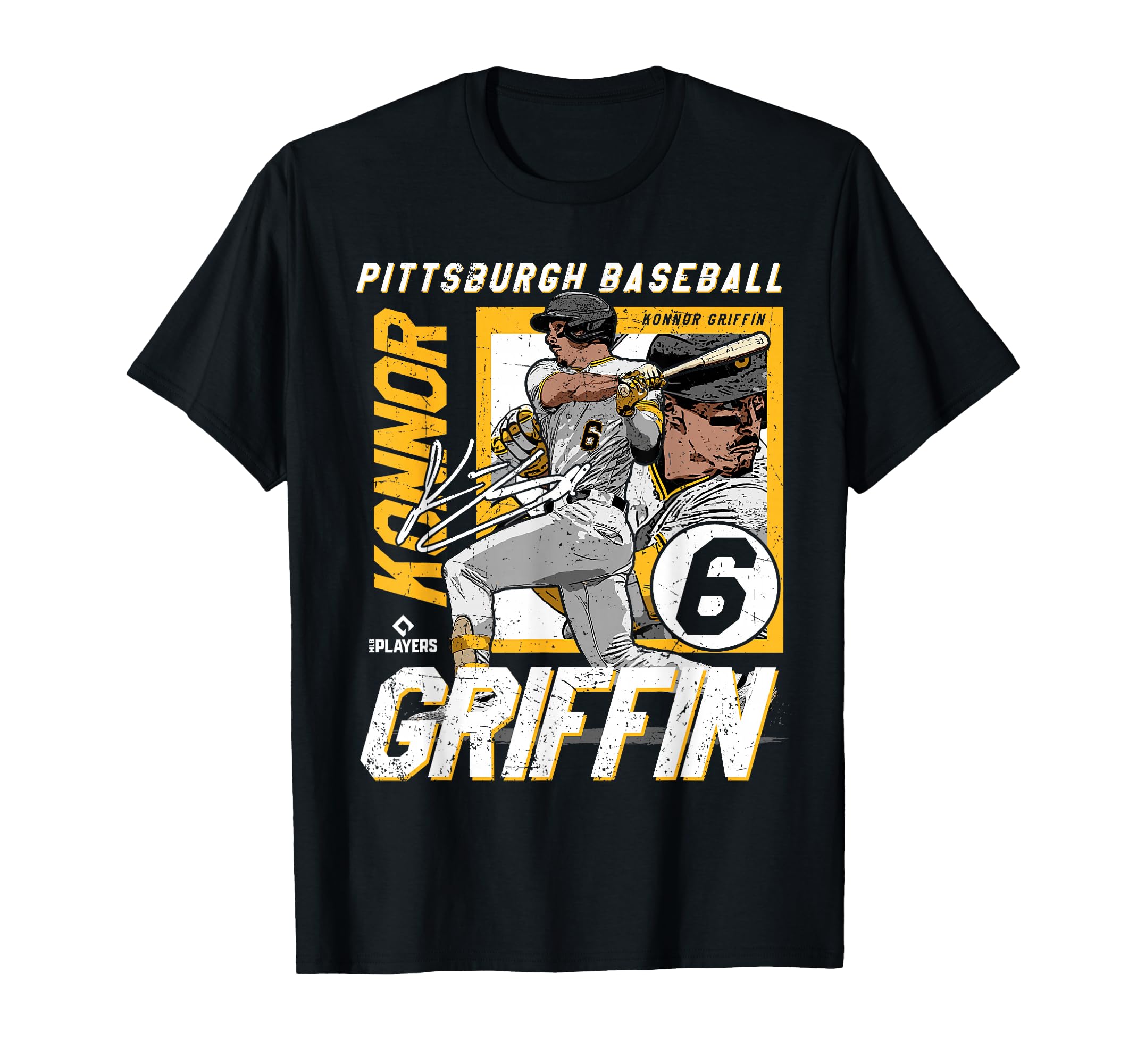 Konnor Griffin Pittsburgh Mlb T-Shirt - Casual Everyday Wear Unisex - T-Shirt, Sweatshirt, Hoodie