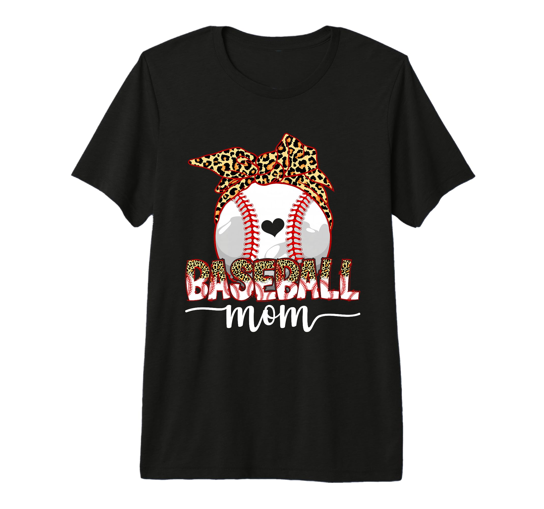 Leopard Baseball Baseball Mom Life Game T-Shirt - Aesthetic Graphic Unisex - T-Shirt, Sweatshirt, Hoodie