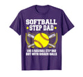 Softball Step Dad Bigger Balls Funny T-Shirt - Graphic Print Unisex - T-Shirt, Sweatshirt, Hoodie