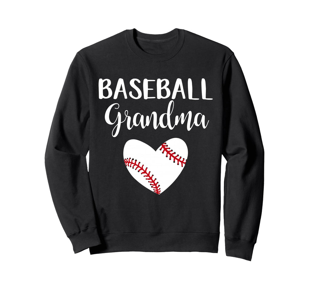 Baseball Grandma Sweatshirt - Minimalist Print Men Women - T-Shirt, Sweatshirt, Hoodie