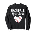 Baseball Grandma Sweatshirt - Minimalist Print Men Women - T-Shirt, Sweatshirt, Hoodie