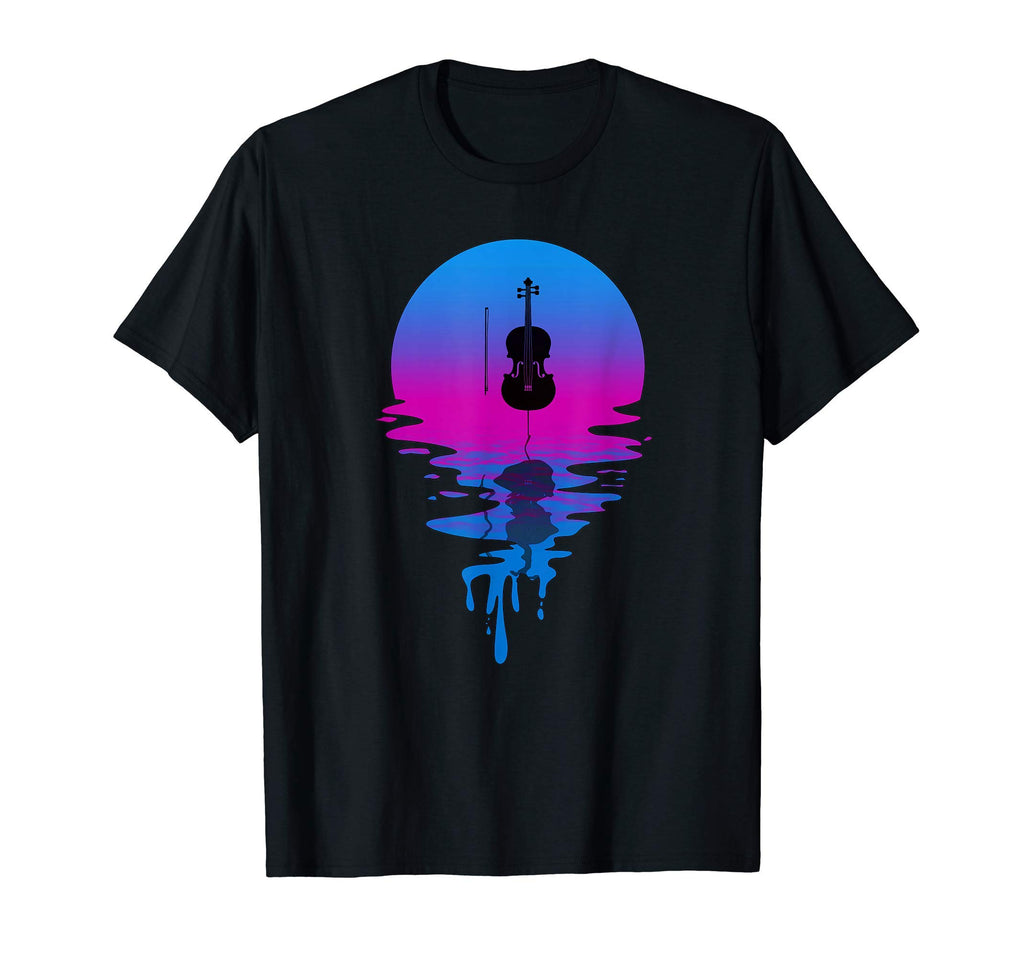 Sunset Cello T-Shirt - Trendy Graphic for Adults - T-Shirt, Sweatshirt, Hoodie